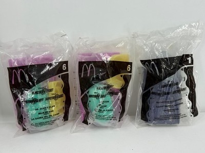 New Vintage McDonald's 3 Happy Meal Toys Disney Inspector Gadget 2 2002 