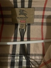Supreme X Burberry Denim Trucker Jacket SS22 ...