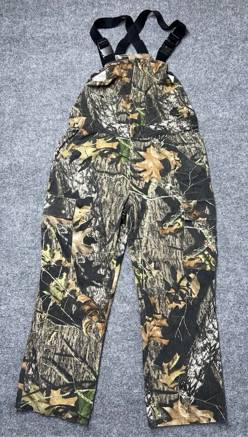 Cabelas Mossy Oak Break Up Bib Overalls Medium Regular Hunting Outdoors Farming