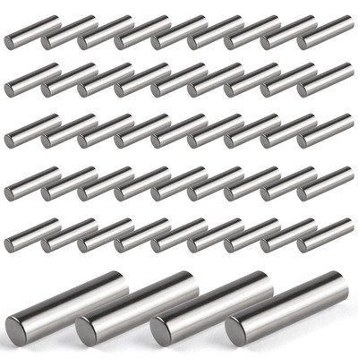50 Stück 1,5 mm * 4 mm Dowel Stifte Regal Unterstützung Pegs, 304ss zylindrische