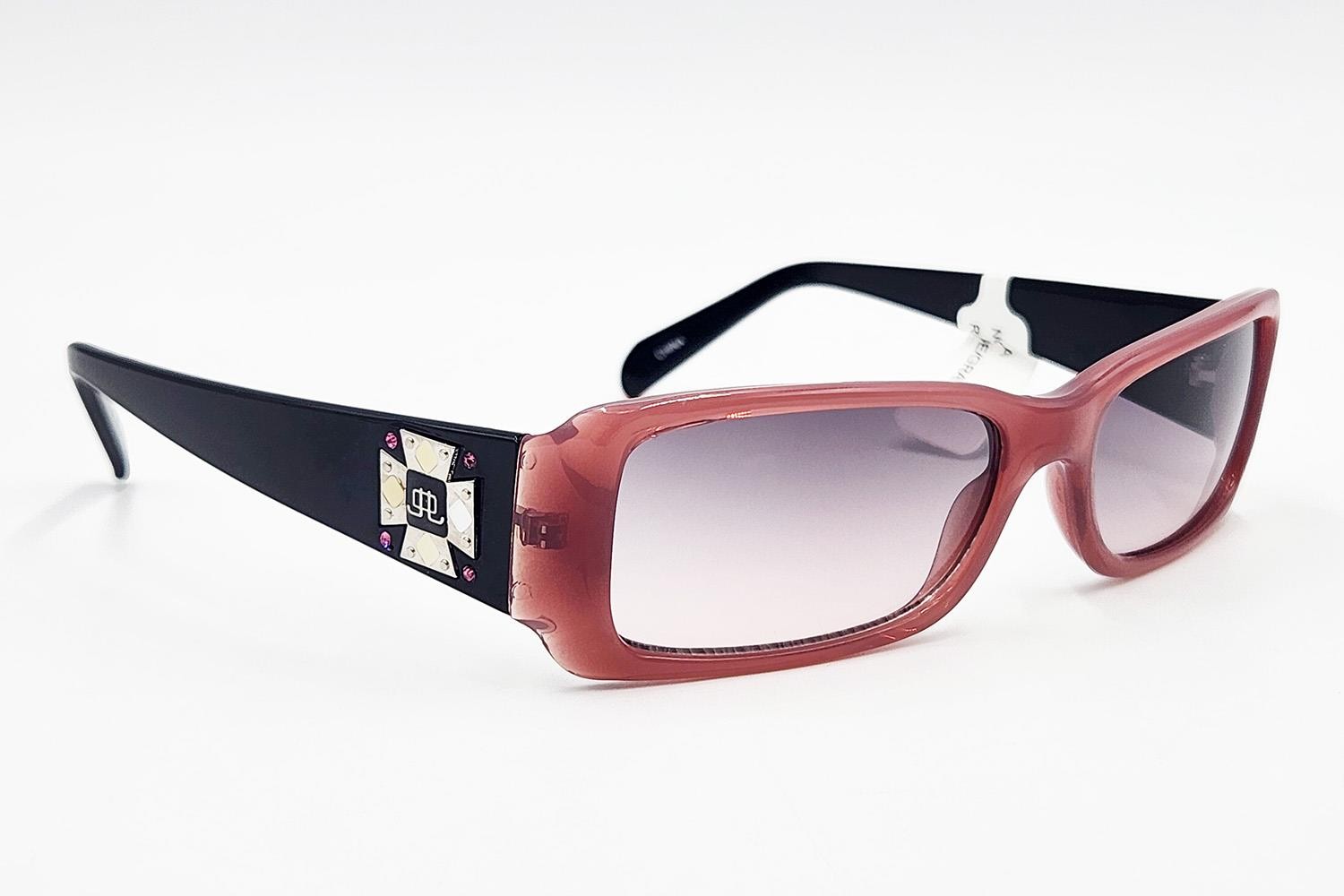 JLO By Jennifer Lopez Sunglasses Dark Pink Black Gray Gradient 67185