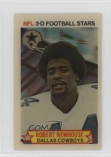 1980 Stop 'n Go NFL 3-D Football Stars Robert Newhouse #11 0q3