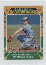 2024 Topps Heritage Mini Baseball Flashbacks Robin Yount #BF-12 HOF 1b3