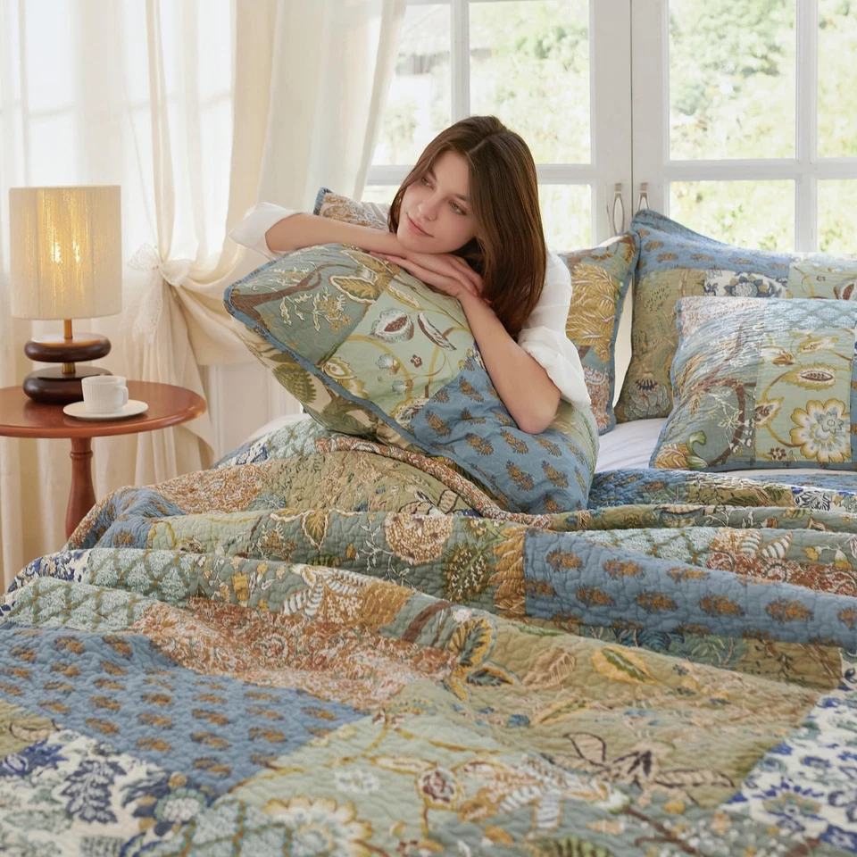 California King одеяло размер - 100% хлопок негабаритный California одеяло комплект G... - Изображение 2 из 4