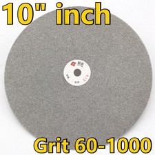 10" inch Diamond Grinding Disc Grit 60-1000 Abrasive Flat Lap Disk Stone Tools