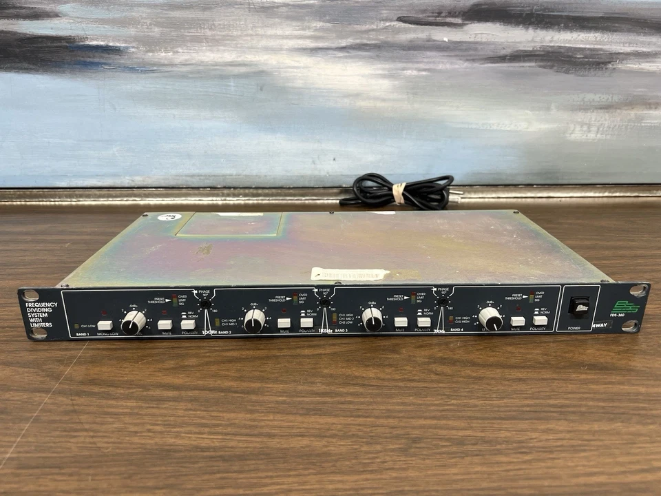 BSS FDS-360 Frequency Dividing System Crossovers - With 3 Cards - Image 2 of 4