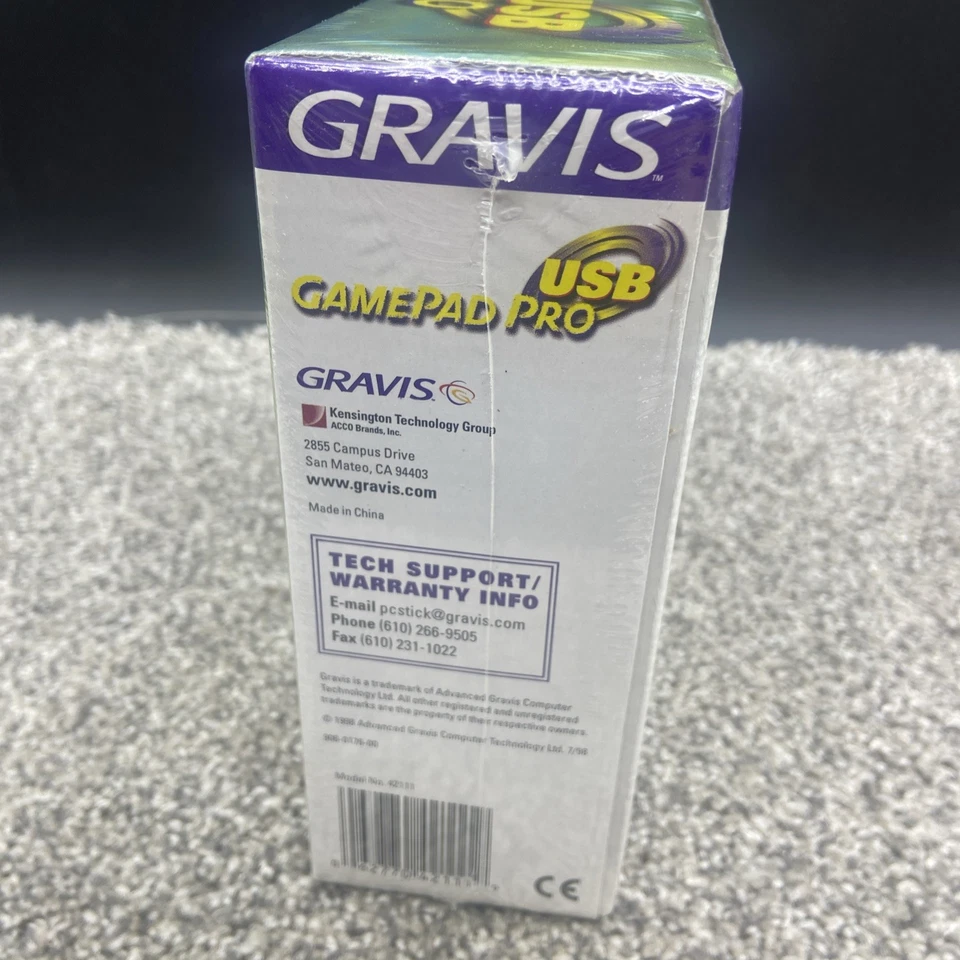 Gravis Gamepad Pro USB Model 42111 - PC / MAC Controller New Sealed - Image 4 of 4