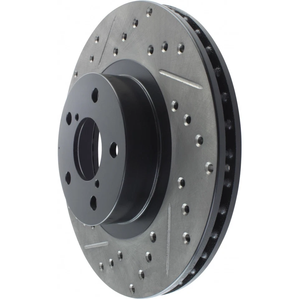 Rotor de freno StopTech para Saab 9-2X 2005 2006 ranurado delantero - lado del pasajero Foto 2 de 4