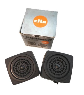Elta 2x Lautsprecher Autolautsprecher LS-8 15W 8Ohm