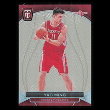 Yao Ming /75 #177 2024 Panini Totally Certified Mirror Platinum Houston Rockets