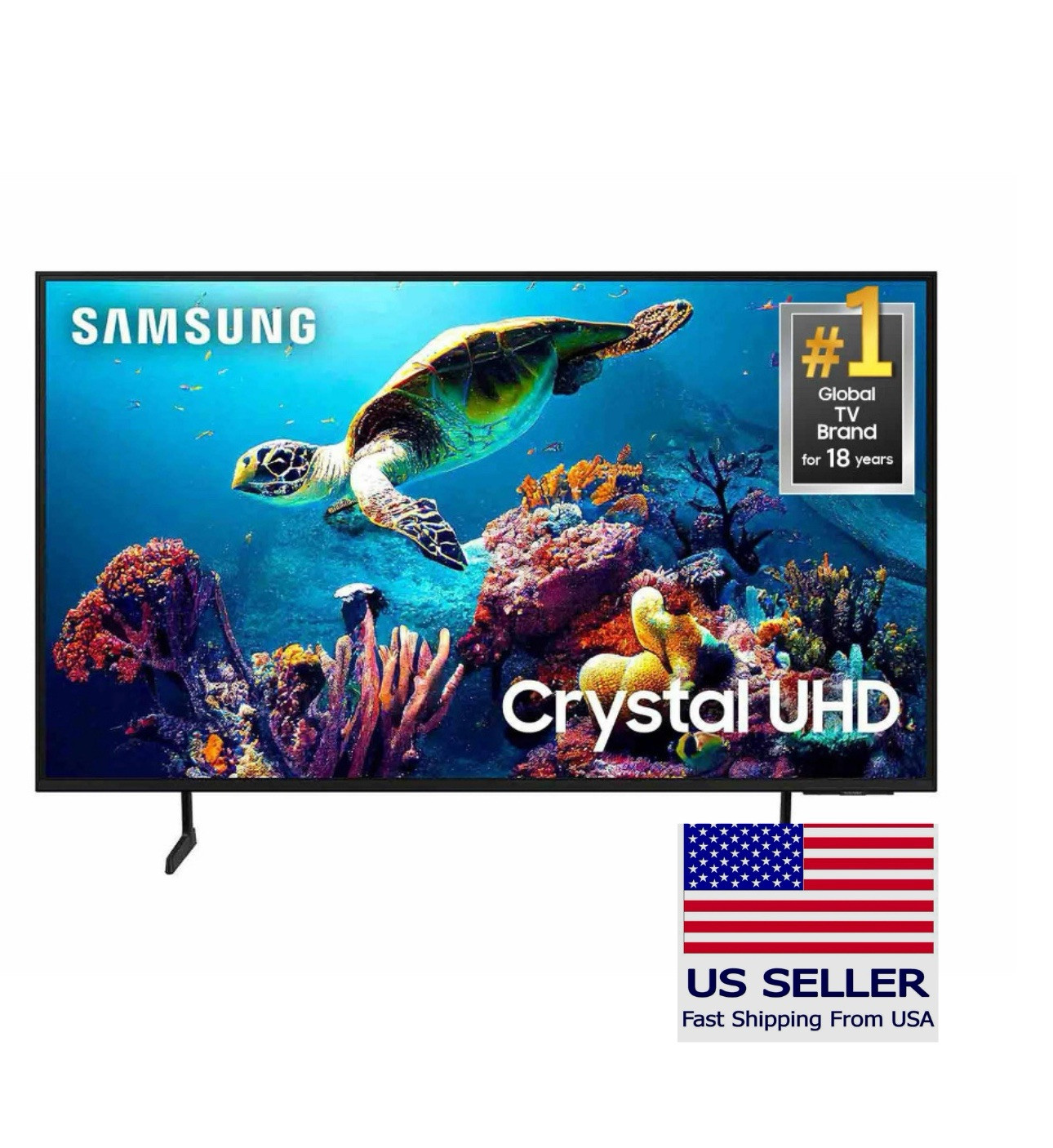 SAMSUNG 65” Class DU6900 Crystal UHD 4K Smart TV UN65DU6900FXZA | eBay