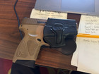 Universal Level  Pistol/Gun Paddle Holster w/ Quick Release Button-FOR PARTS — photo 1
