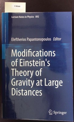 Modifications of Einstein's Theory of Gravity at Large Distances. Papantonopoulo