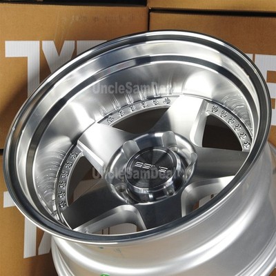 17x9 6x139.7 6x5.5 9SIX9 FIVE-2 DEEP -36 OFFSET MACHINE 5 SPOKE 5