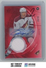 2025-26 SP Game Used Red Jersey Shane Doan /35 #53 Arizona Coyotes