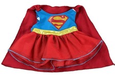 Build A Bear 2016 Supergirl Super Woman Outfit with Cape DC Comics Costume BABW