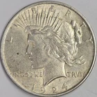 1924 90% Silver Peace Dollar