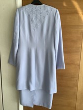 Condici Size12  2 Piece Special Occasion Dress An Jacket In Baby Blue