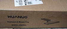 Taca na klawiaturę i mysz HUANUO | czarna | HNKB03 | 25 cali szer. x 9,8 cala gł.