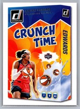 Aaliyah Edwards 2025 Donruss WNBA #4 Washington Mystics Crunch Time