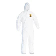 Ansell 49112 A20 Hood & Elastic-Back Breathable Coveralls - M (24/CT) New