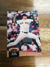 1992 Stadium Club Roger Clemens #80, Red Sox, The Rocket