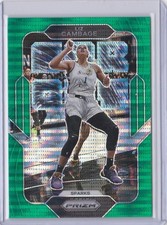 2022 Panini WNBA Prizm Green Pulsar Liz Cambage #9 Los Angeles Sparks 6/25 SP