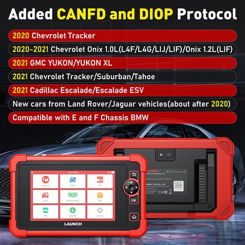 LAUNCH X431 CRP919X BT VOITURE OBD2 appareil de diagnostic TOUS LES SYSTÈMES CRP919X CRP129X CRP123 - Photo 22/82