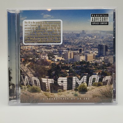 Compton A Soundtrack by Dr Dre CD Album 2015 NEW Promo Sticker Trap Gangsta Dr.