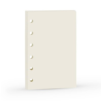 A7 Planner Inserts, Binder Refills for 6 Ring Spiral Notebook, Mini Blank Pap...