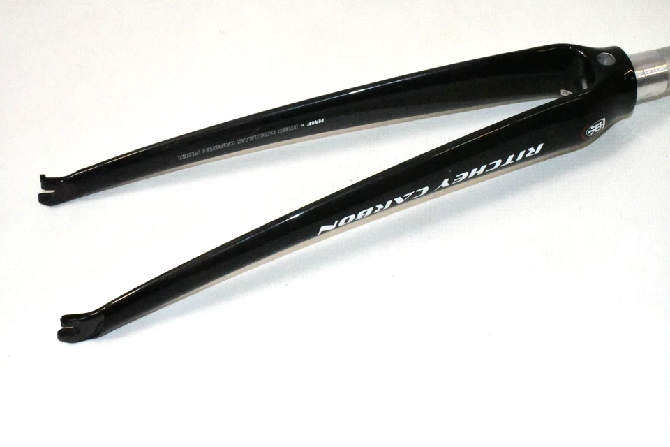 Ritchey Carbon Road Fork 700C 1 1/8 Threadless 300mm Alloy Steerer Black - Image 4 of 4