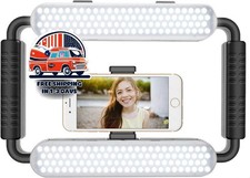 Anillo de luz LED para video, 5600 K, para selfies, para autorretratos NUEVO US