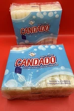 10 JABON DE CUABA CANDADO SOAP LAVA ROPA QUITA EL SUCIO Y RINDE MAS 2 New Packs
