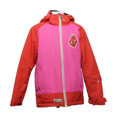 2117 of Sweden, Skijacke, Mädchen, Größe: 134, Pink/Rot, Polyester #o2e