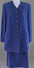 JONES NEW YORK Woman's/Jr.'s Purple Jacket  Skirt Suit - Size 6