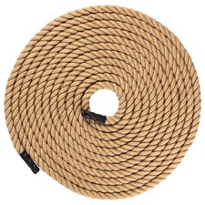 Uimoso 1"x50FT Gym Climbing Rope Fitness Strength Training Rope Home Exercise