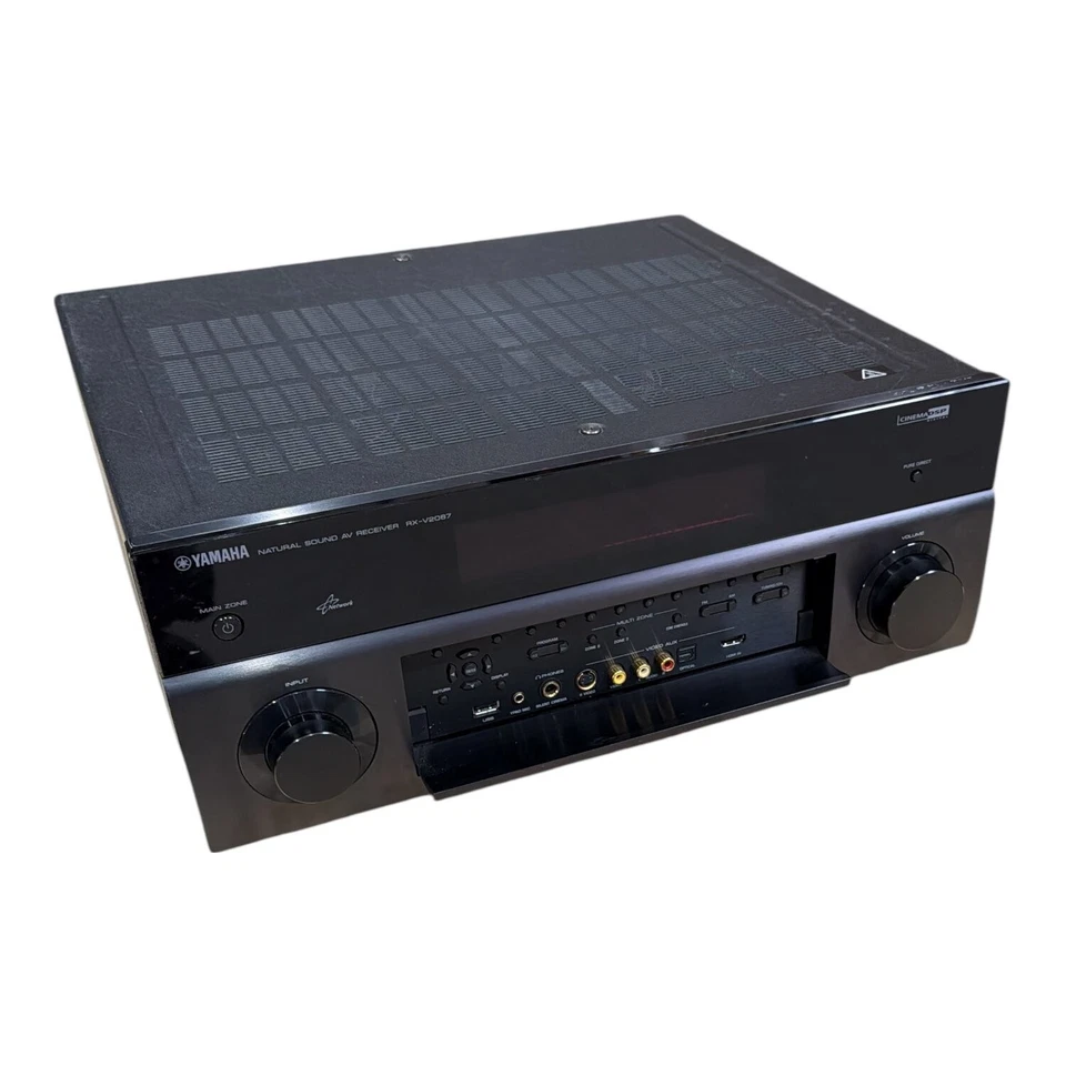YAMAHA RX-V2067 Natural Sound AV Receiver (mit Kratzern, ohne Fernbedienung) - Bild 3 von 3