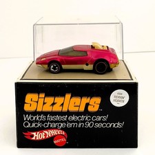 Hot Wheels Sizzlers 6504 Revvin' Heaven Die-Cast Red Line con confezione originale