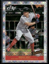 Brock Holt - 2019 Donruss Highlights Diamond #H11 - Boston Red Sox