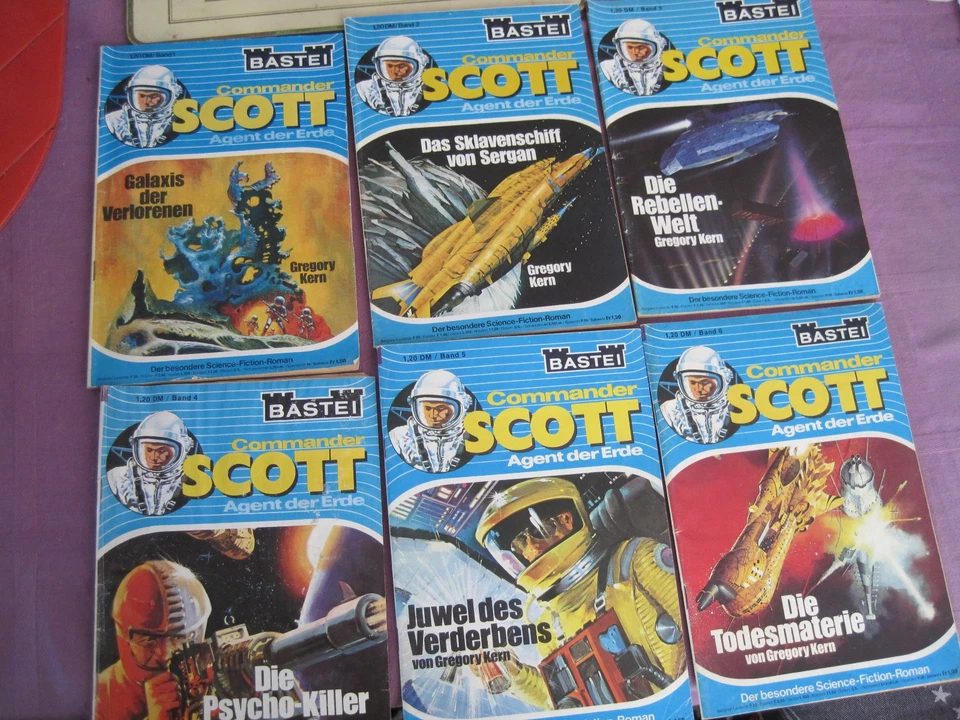 Commander Scott 1-42 komplett (Bastei) - Bild 3 von 4