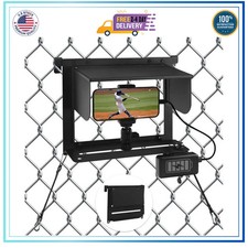 Game Changer Mounting Streaming Kit, Fence Phone Mount Baseball with Shade