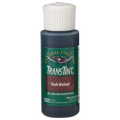 General Finishes - Wood Dye Stain - Alcohol/Water Soluble - 6005 - Dark Walnut -