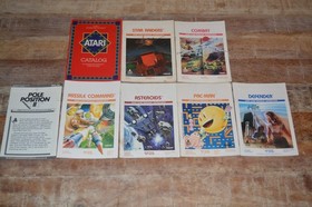 Atari 7800+ Console Wireless Controller HDMI + 10 Games Manuals + 3 controllers