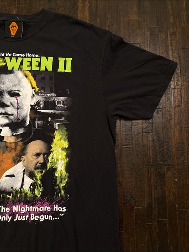 Graveyard Goods Halloween II Nightmare Has Just Begun T Shirt Rare - XL - Picture 6 of 8