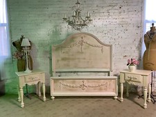 Painted Cottage Shabby Chic French Full Size Bed