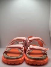 Brand New Women's Dior Sandals 74W White and Orange EU 40/ US Size 10