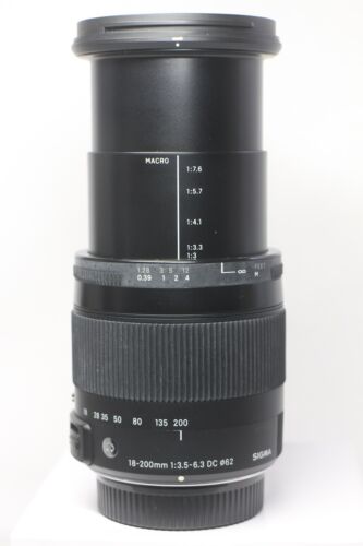 Sigma 18-200mm F/3.5-6.3 DC OS HSM AF Macro Contemporary Lens 014 for Nikon - Picture 8 of 12