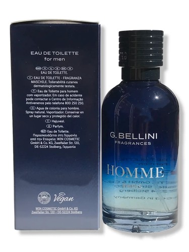 G Bellini Homme Para Hombres Eau de Toilette Perfume Spray 75 ML Jumbo Tamaño... - 第 2/2 張圖片