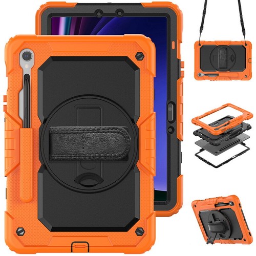 Hülle für Samsung Galaxy Tab S9/S9 Plus 2023 Robust Robust Ständer Cover - Bild 20 von 22