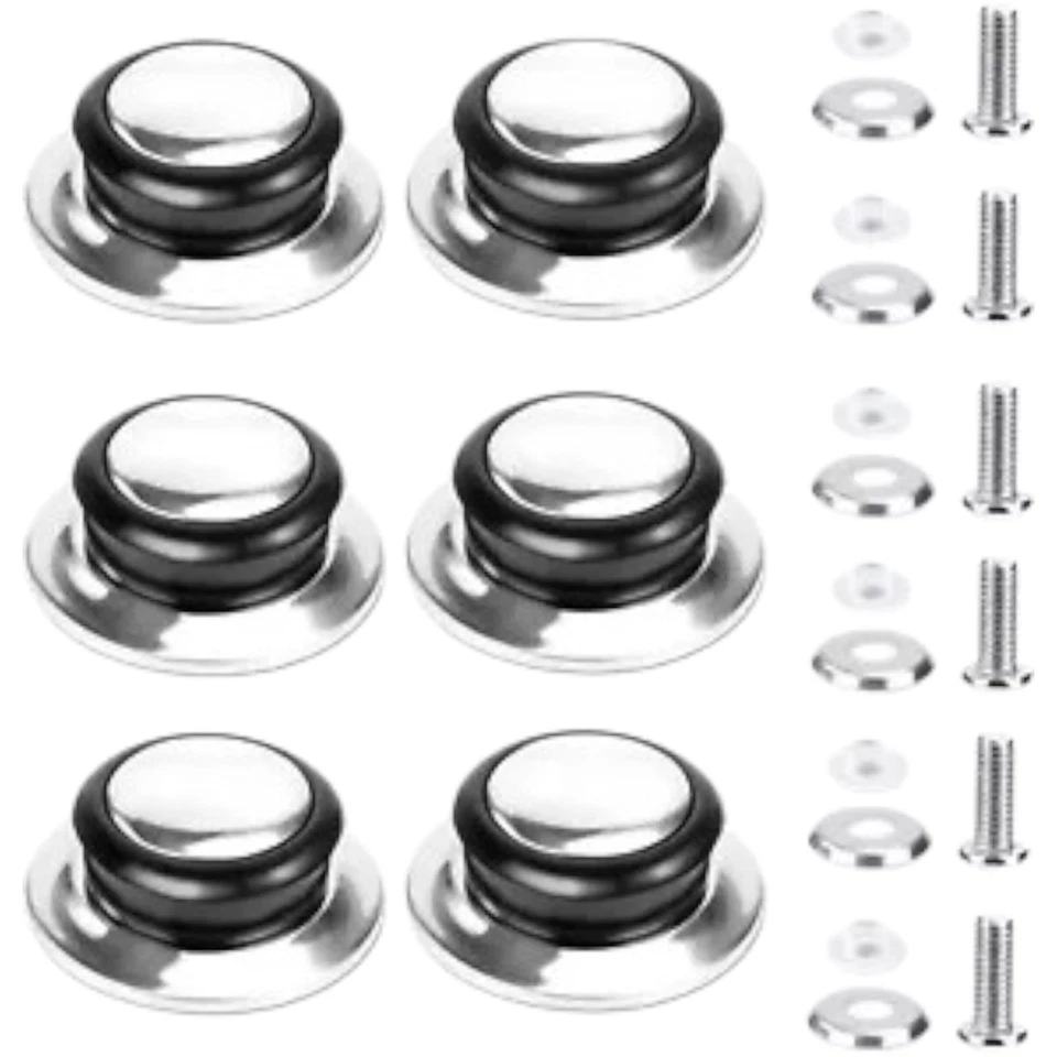 Pan Lid Hand Grip Knob Handle Kitchen Cookware Pot Saucepan Replacement - Image 3 of 4